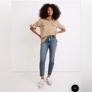 Madewell Military Popover Shirt